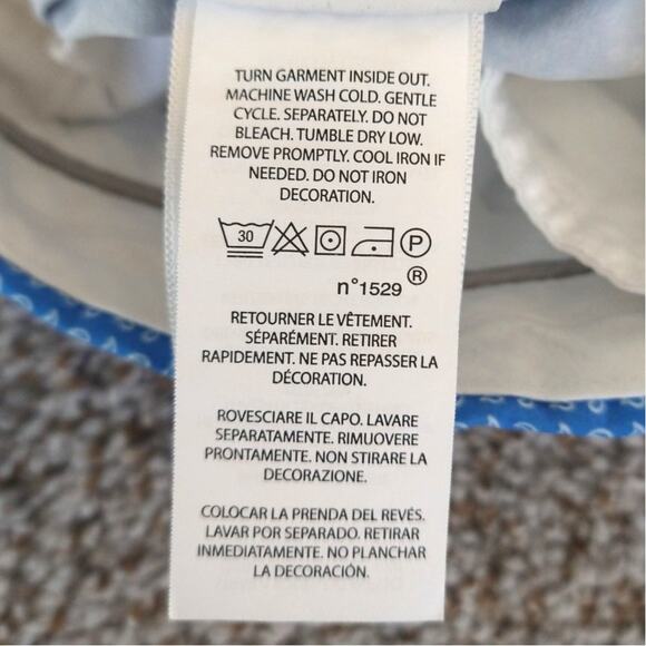RLX Ralph Lauren Golf Shorts Blue Water Drop Pattern Size 30 Performance - Picture 10 of 14